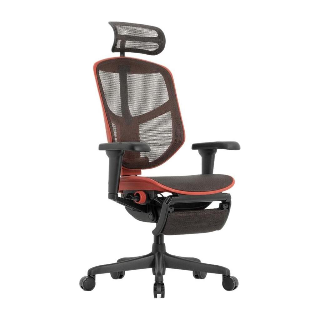 Офисные кресла Falto Enjoy ULTRA GAMING U9 Ottoman  с подножкойRed-Black Mixed каркас/сетка Black Mesh