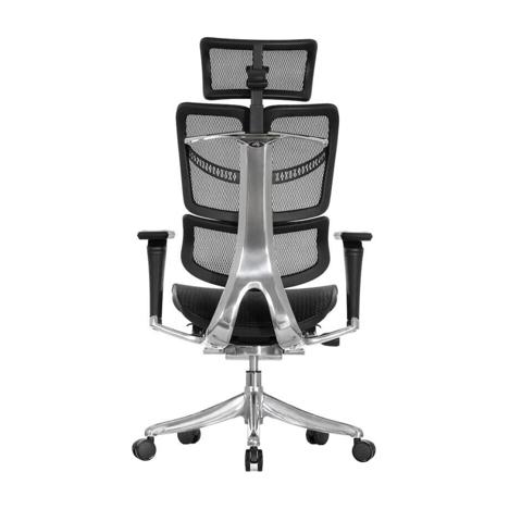 Офисные кресла Falto Fly V2 5D подголовник; каркас черный; сетка черная; подлокотники 6D